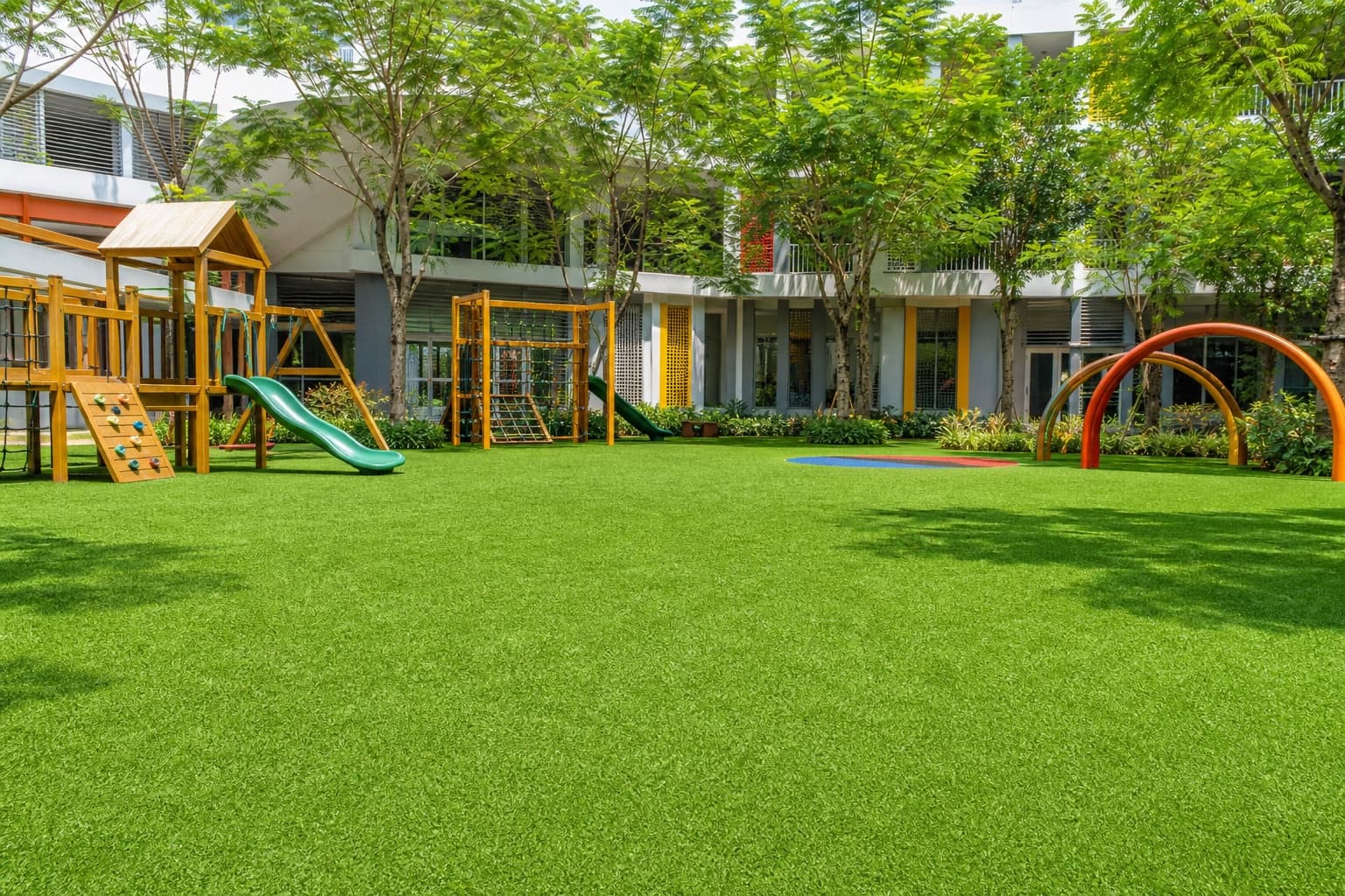 Sân chơi trường Green Kids